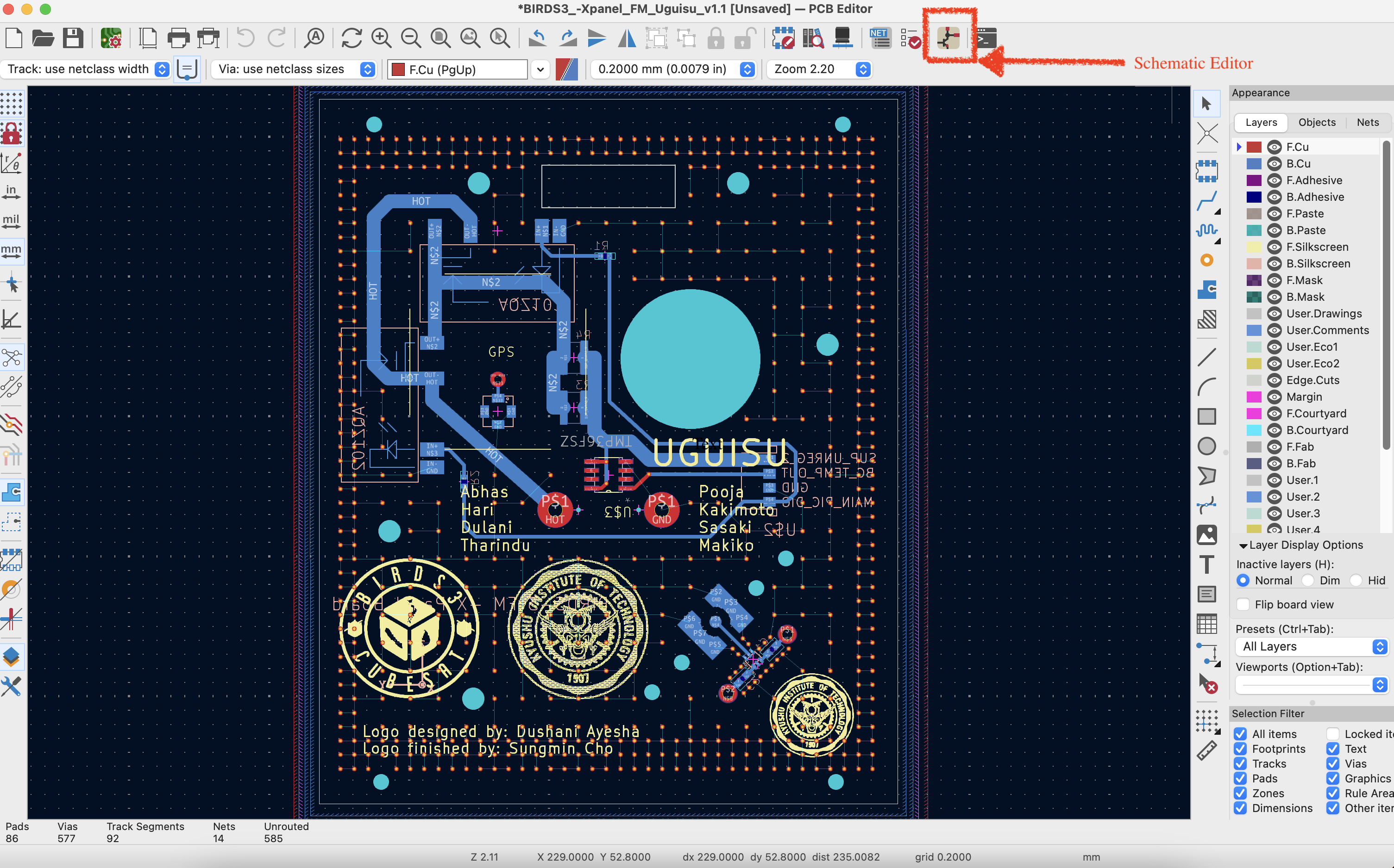 kicad-open-schematic-editor